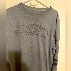 Seattle Seahawks Logo long sleeve shirt